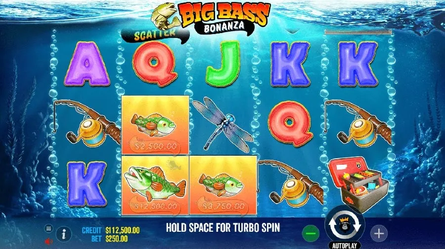 Big Bass Bonanza slot game